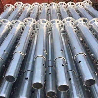 Q235/Q355 Material Scaffold Layher Hot Dipped Galvanized Ringlock Standard Scaffolding System