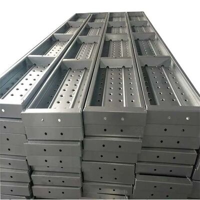 2026 Scaffolding Gi Planks Metal Steel Platform BS1139 Factory Direct Walk Board For Building Material