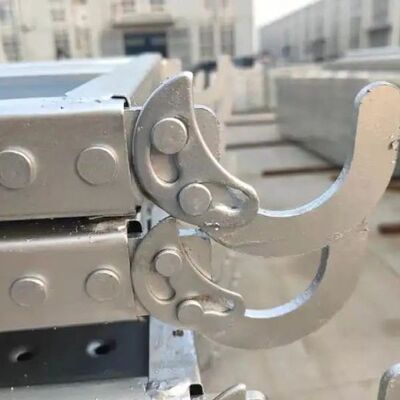 Easy Scaffolding BS1139 Europe American Galvanized Walk Board With Hook Metal Steel Deck Planks