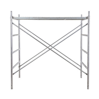 Customized Steel Frame Scaffolding with High Safety in Fire-Resistant Hot Dip Galvanized