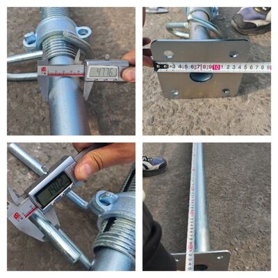 Industrial Construction Formwork Heavy Duty Adjustable Q235 Galvanized Acrow Shoring Prop