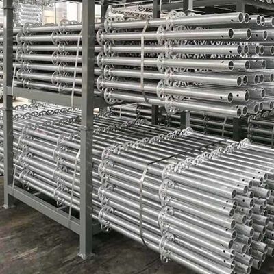 Hot Dip Galvanized Ringlock Scaffolding And Durable For Construction