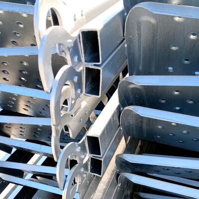 Q235150kg Load Capacity Scaffolding Mounting Ladders Step Width 50cm