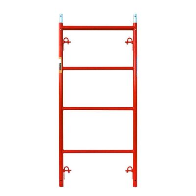 Construction Scaffolding Materials Quality Powder Coated Galvanized H Step Frame