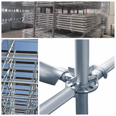 Vertical Standard Quick Stage Scaffolding Material Access Steel Rosette Ringlock Accessories