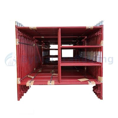 Mobile Rolling Q235 Q355 Powder Coated Metal Arch America Frame With Biljax Style Lock
