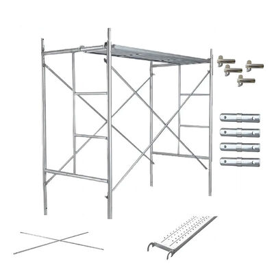Wholesale Scaffolding Construction Staging Quick Setup H Frame System with Catwalk