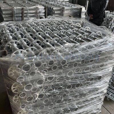 High-Strength Wedge Secure Ringlock System Q235 Q355 Galvanized Scaffolding Rosette